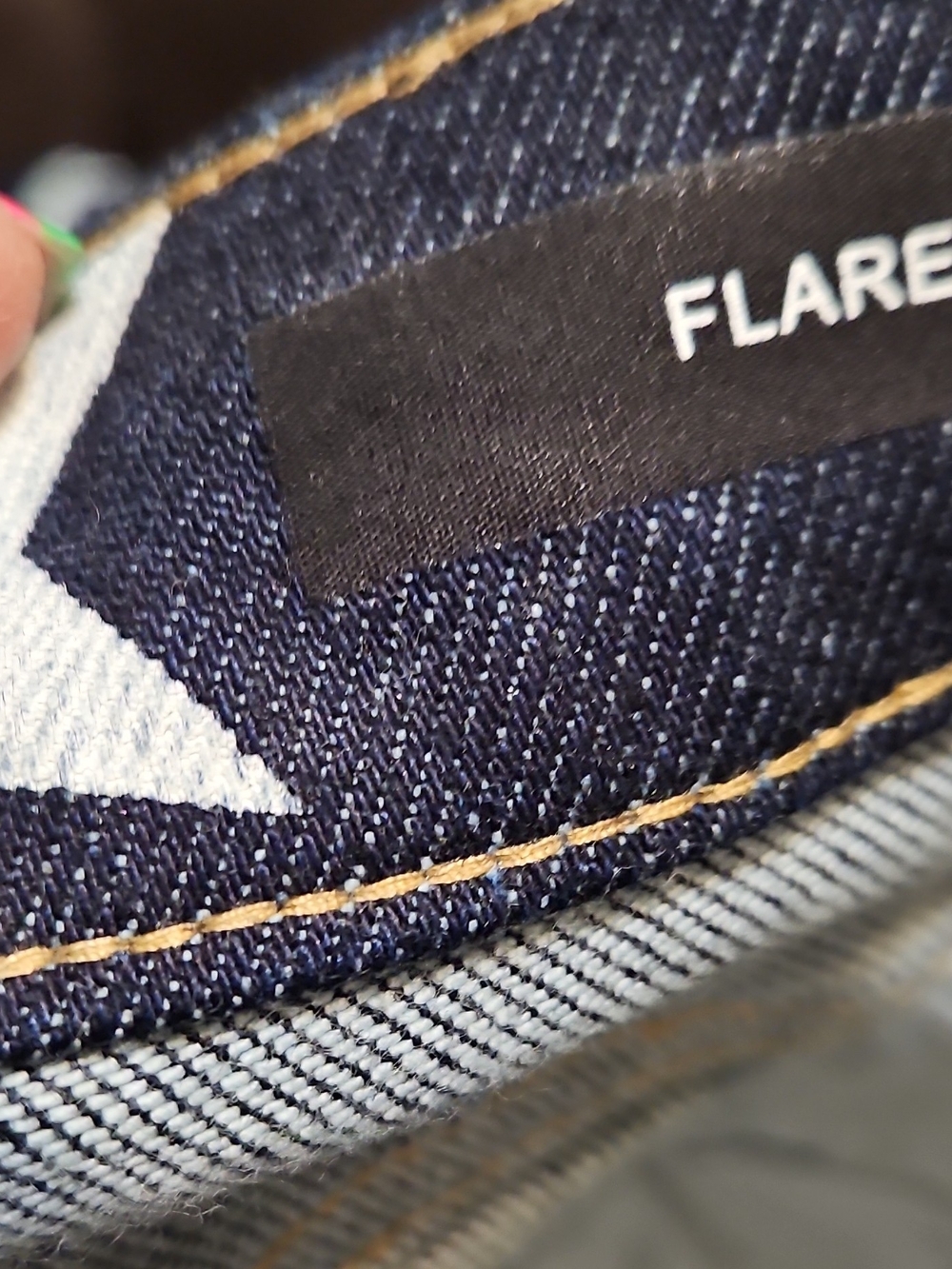 Judy Blue Dark Denim Star-Print Flare Jeans - Picture 10 of 12